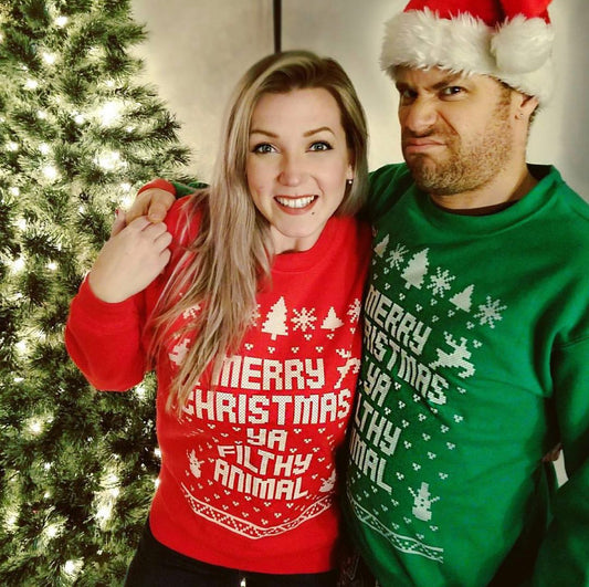 Merry Christmas, Ya Filthy Animals!🙌😂... - Donkey Tees