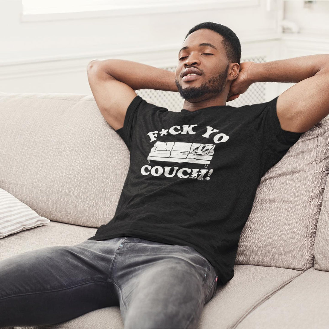 Sunday = Couch Day!🖕🏼yo 🛋!... - Donkey Tees