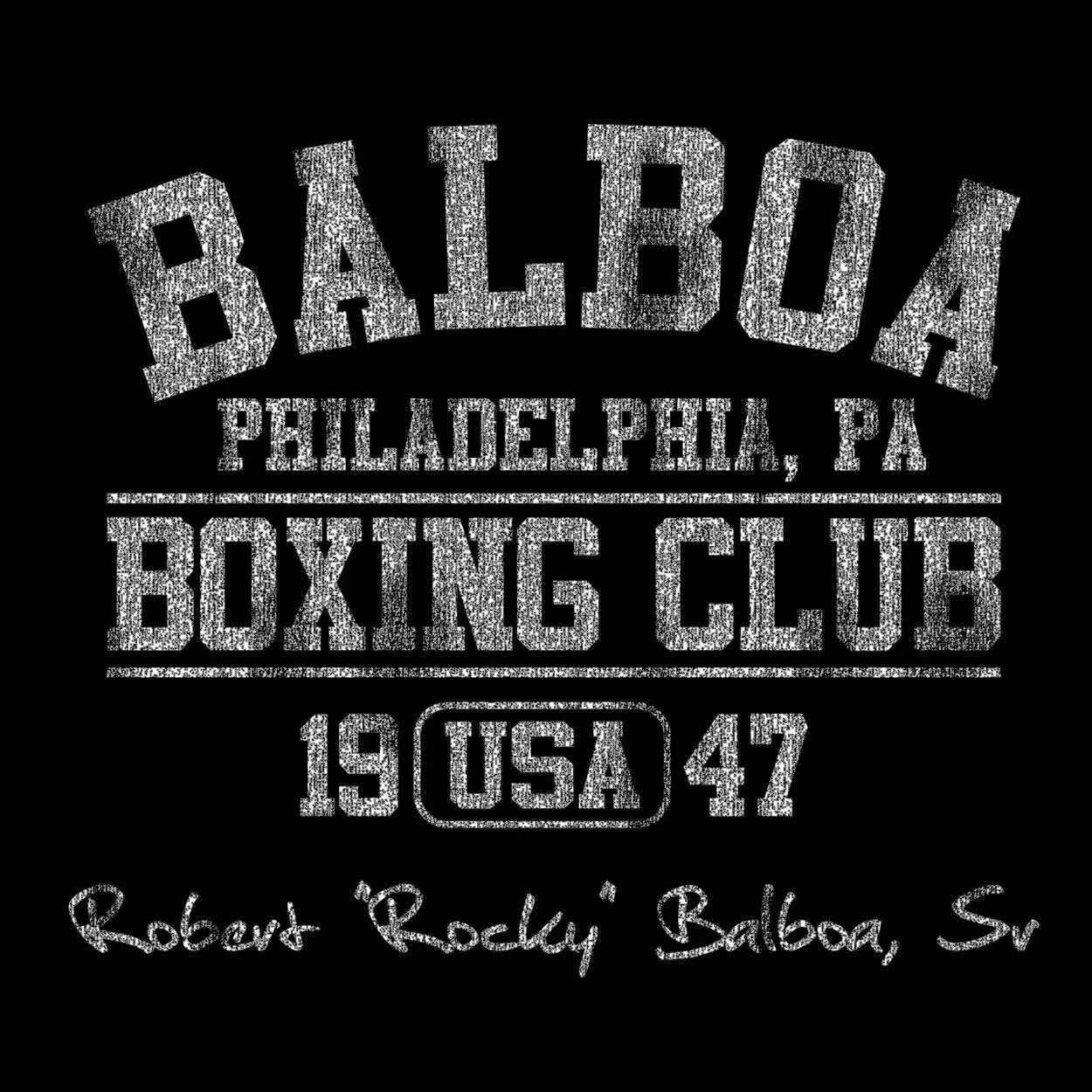 Balboa Rocky Club Tshirt - Donkey Tees