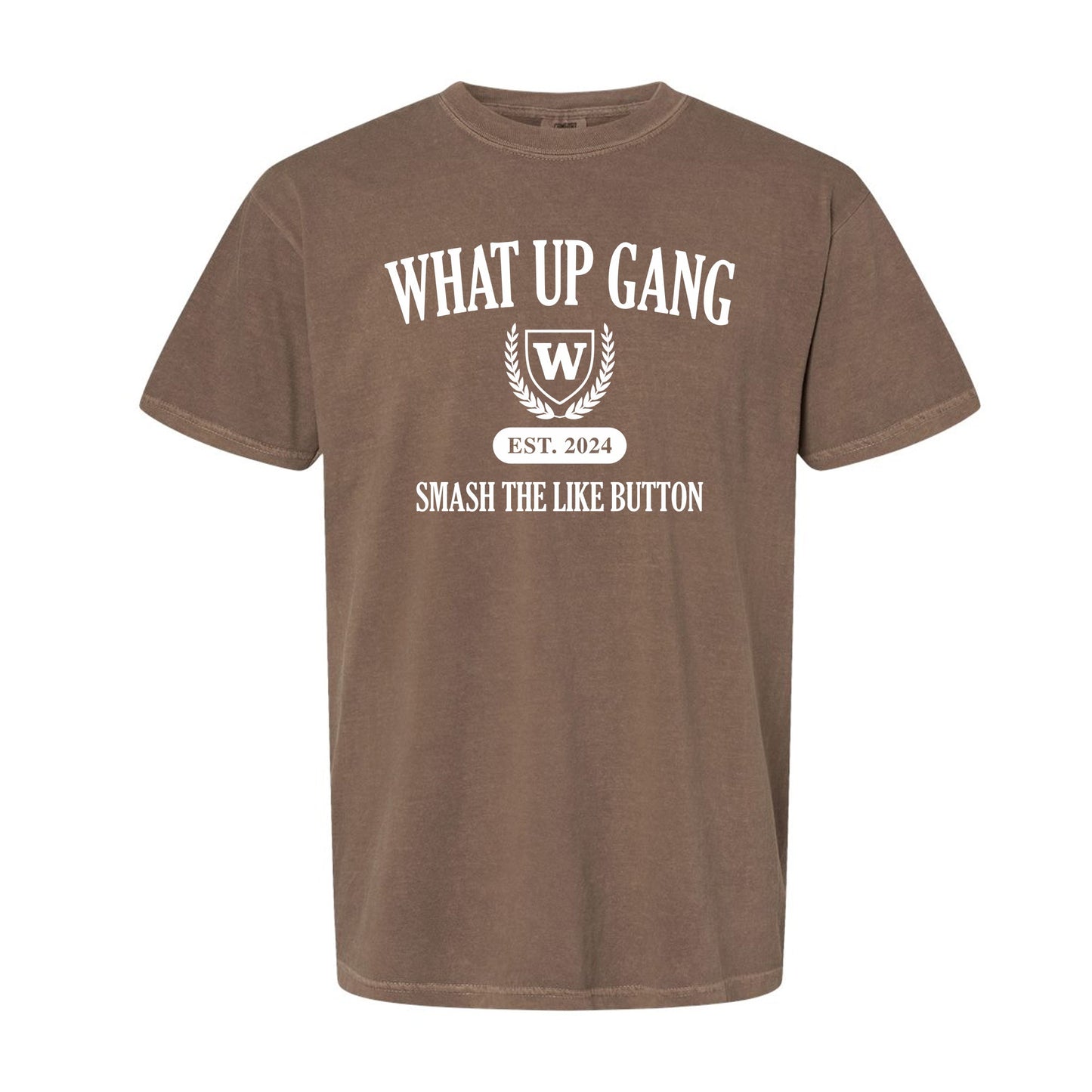 What Up Gang - UNIVERSITY - Comfort Colors Shirt
