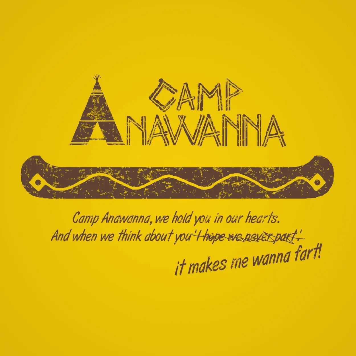 Camp Anawanna Tshirt - Donkey Tees