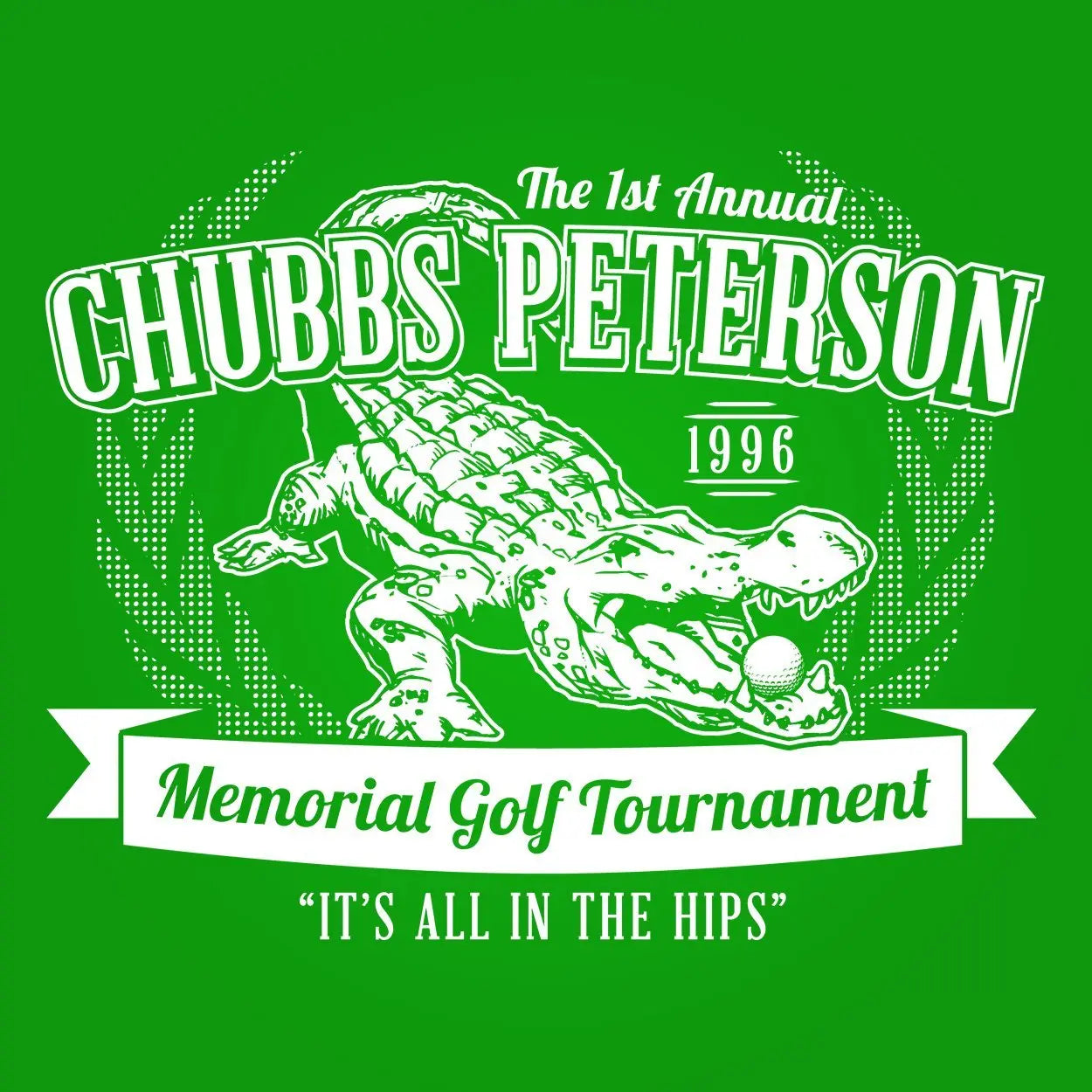 Chubbs Peterson Golf Memorial Tshirt - Donkey Tees