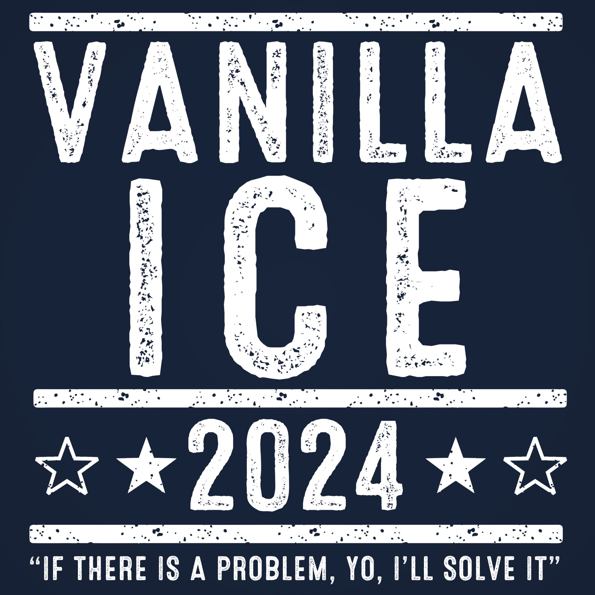 Vanilla Ice 2024 Election Tshirt - Donkey Tees