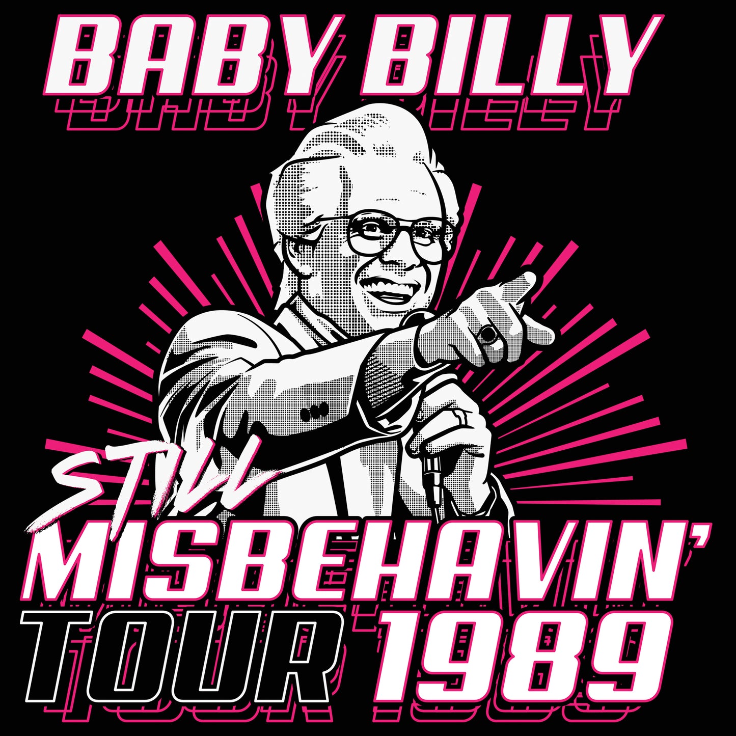Baby Billy Still Misbehaving World Tour 1989