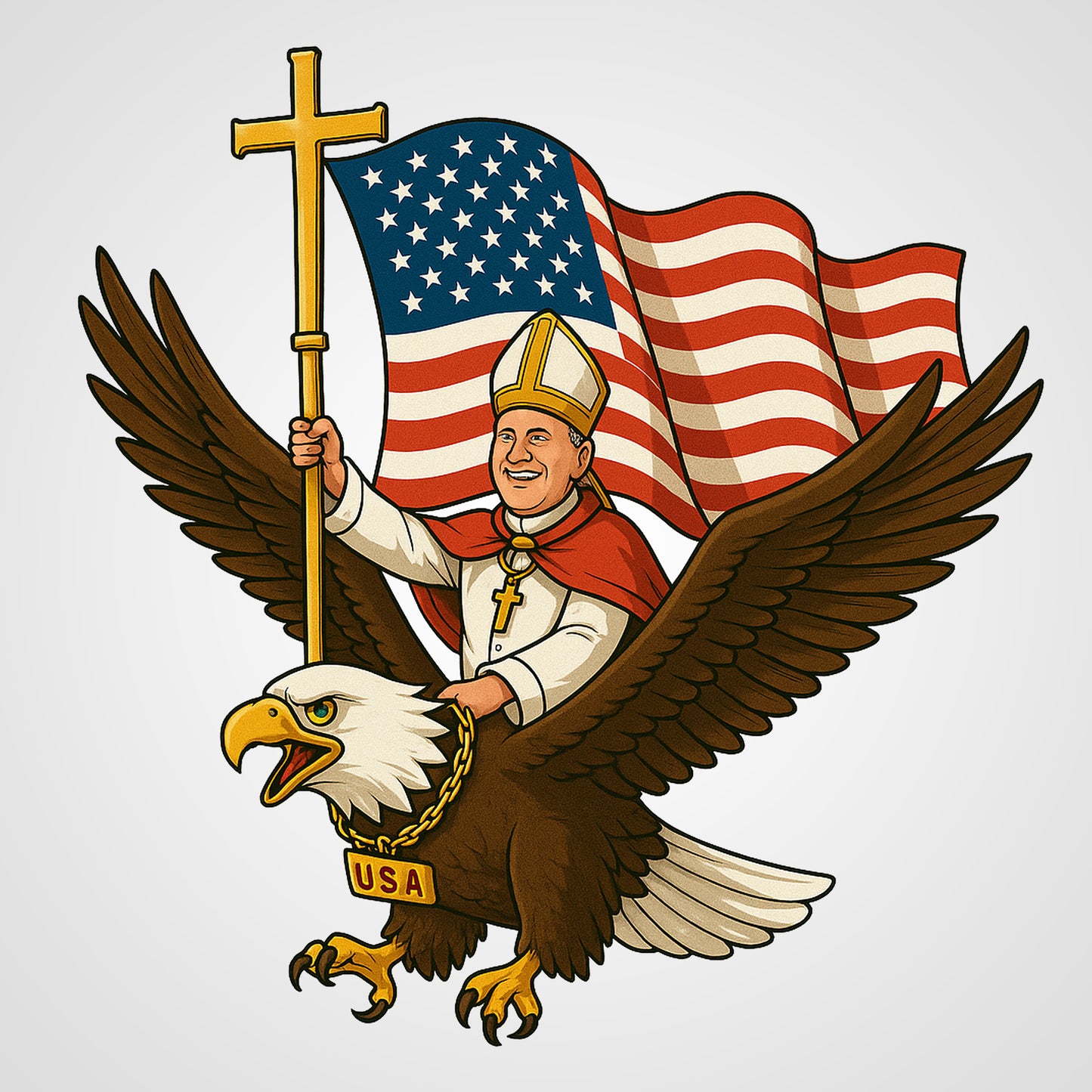 USA New Pope Flying Eagle