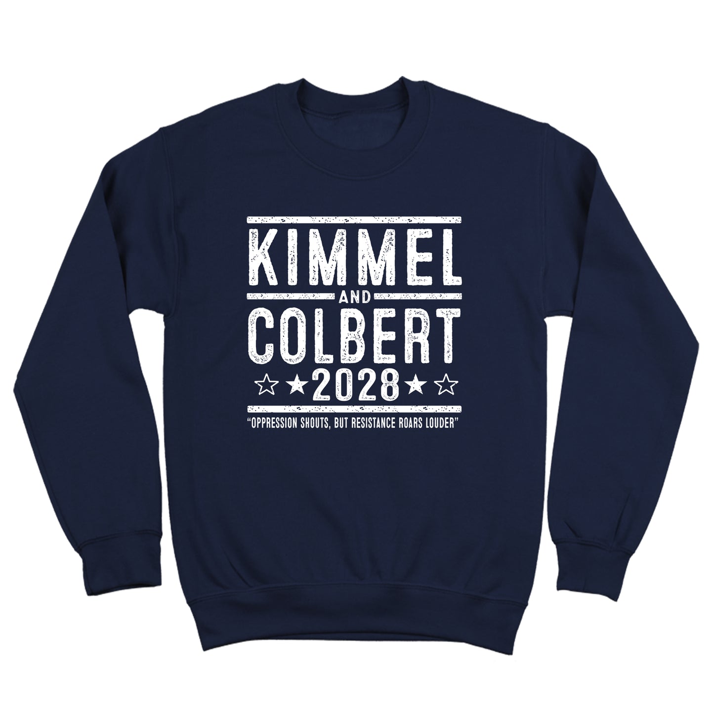 Kimmel and Colbert 2028 Election Shirt