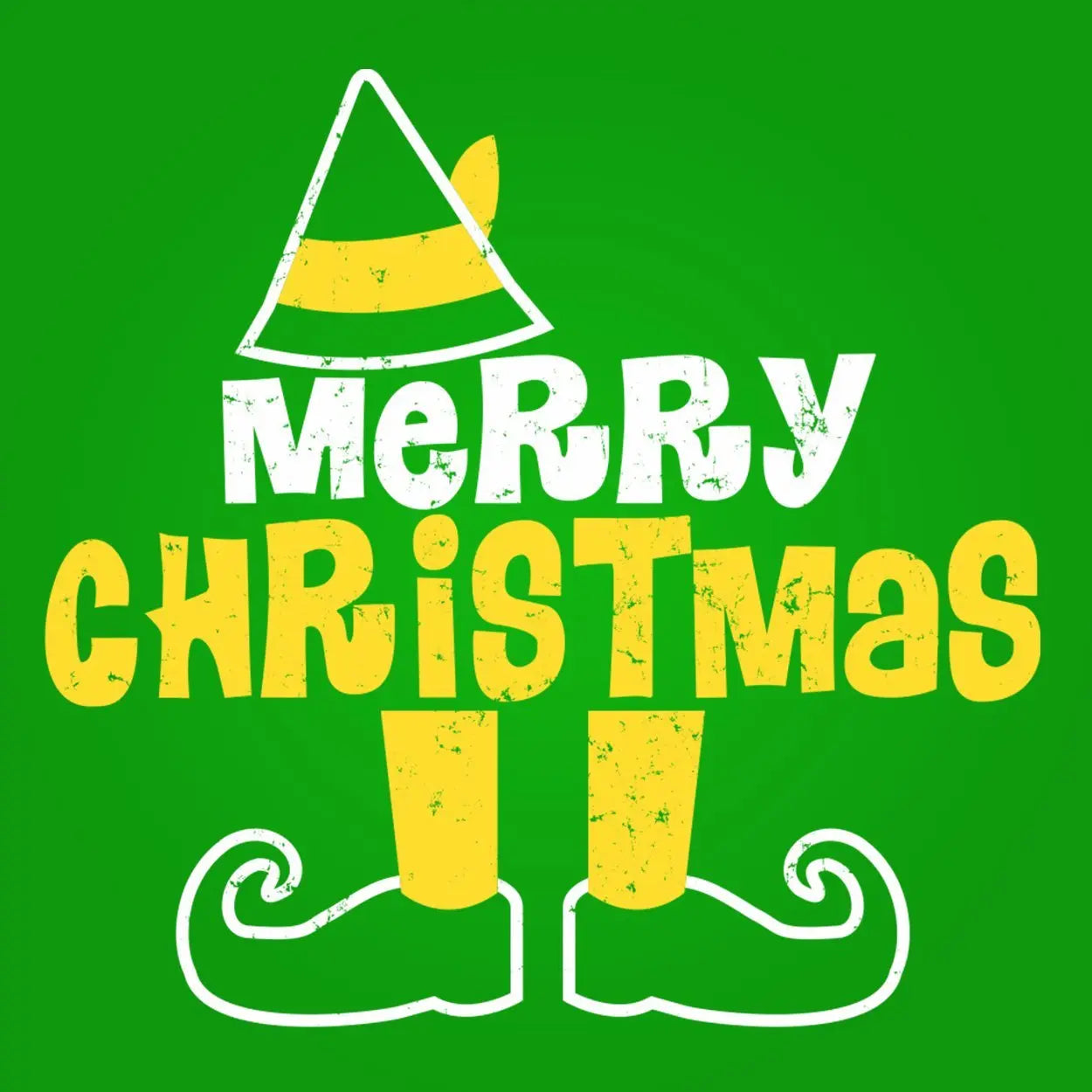 Elf Legs Merry Christmas Tshirt - Donkey Tees
