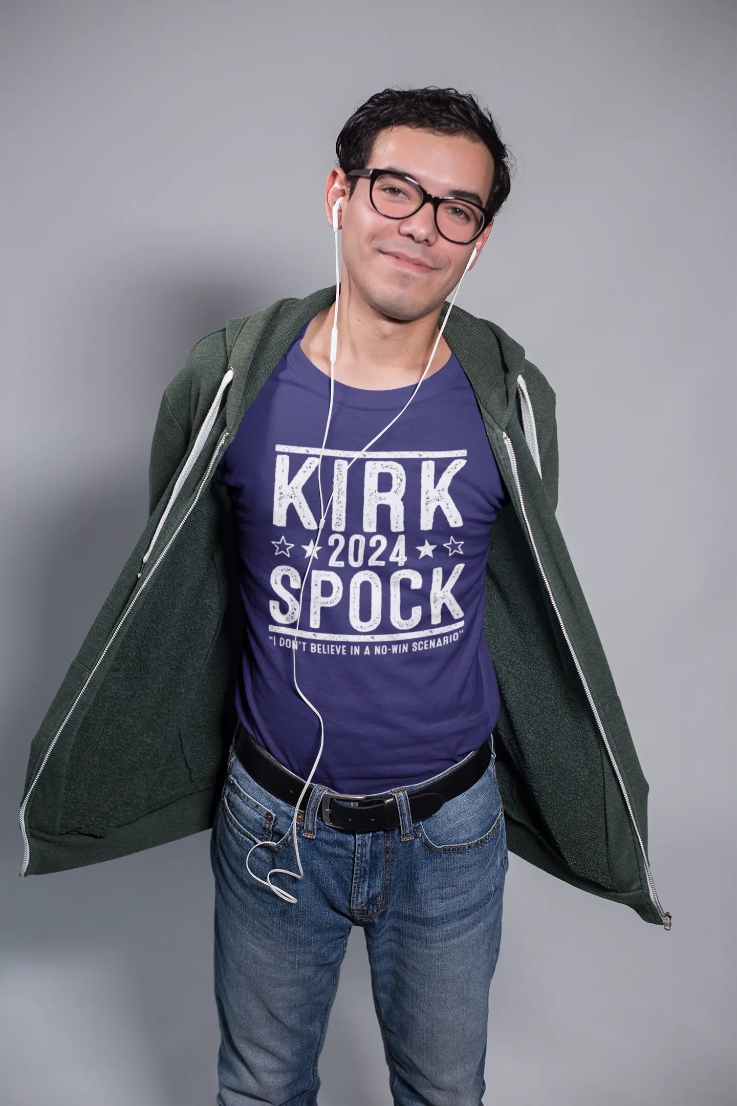 Kirk and Spock 2024 Election Tshirt - Donkey Tees