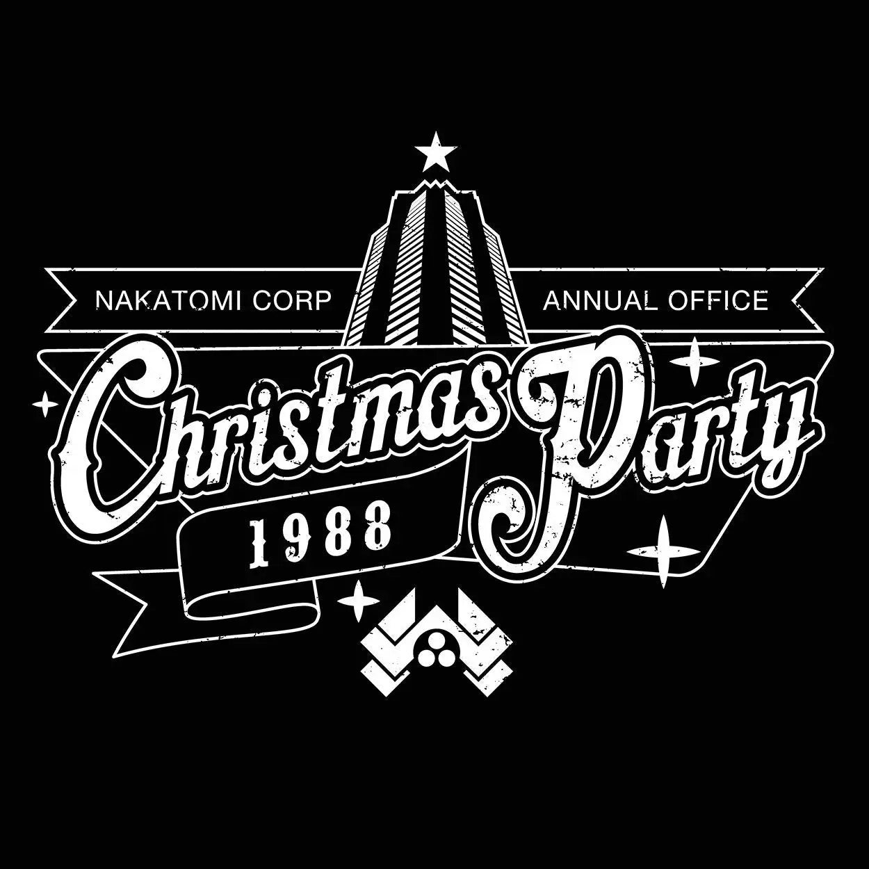 Nakatomi Christmas Party 1988 Tshirt - Donkey Tees