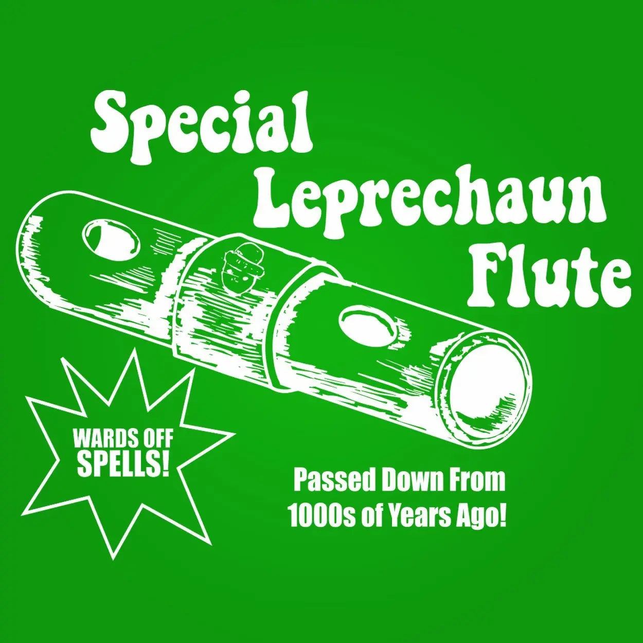 Special Leprechaun Flute Tshirt - Donkey Tees