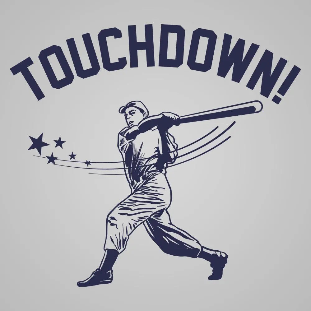 Touchdown Baseball Tshirt - Donkey Tees