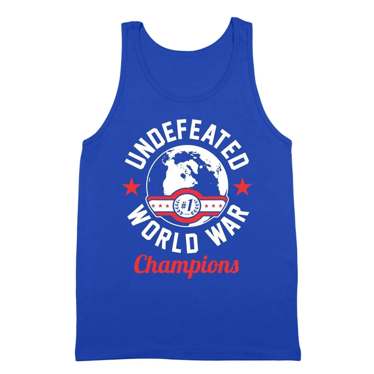 Undefeated World War Champions Tshirt - Donkey Tees