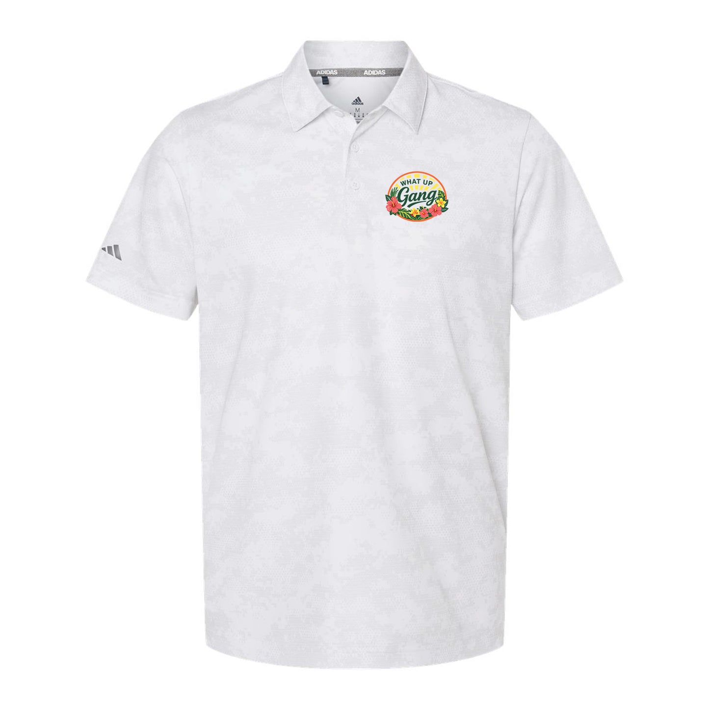 What Up Gang - Adidas camo golf polo