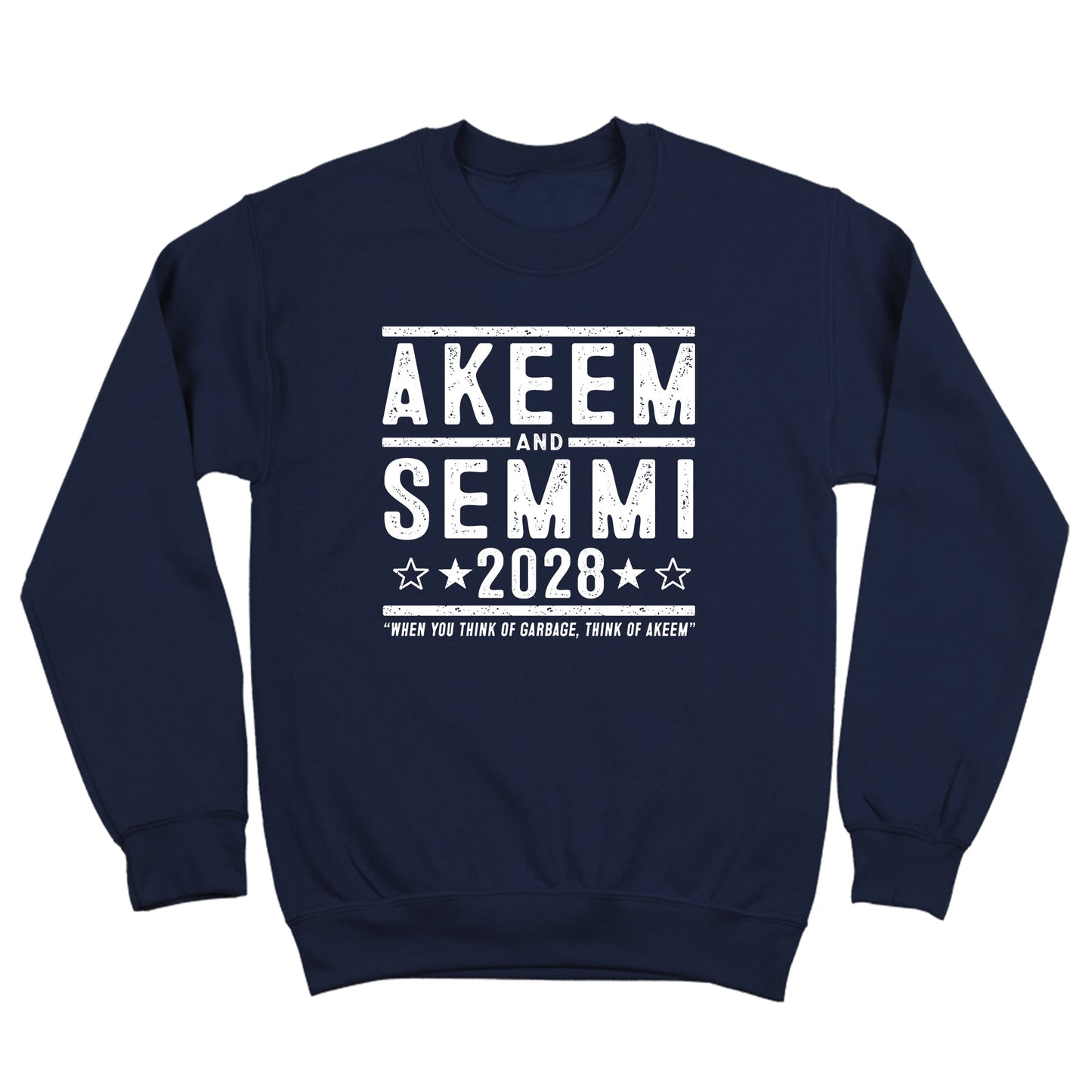 Akeem and Semmi 2028 Election - Donkey Tees T-shirt