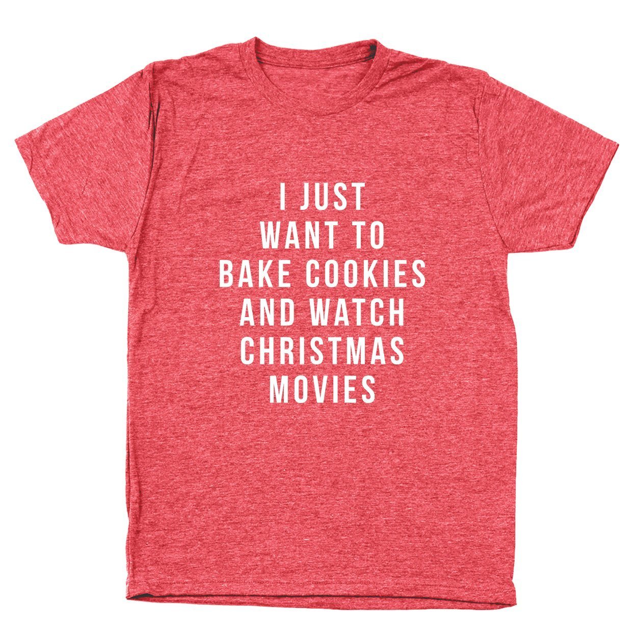 Bake Cookies And Watch Christmas Movies - Donkey Tees T-shirt