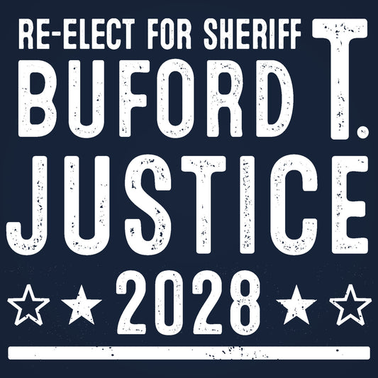 Buford T Justice 2028 Election - Donkey Tees T-shirt
