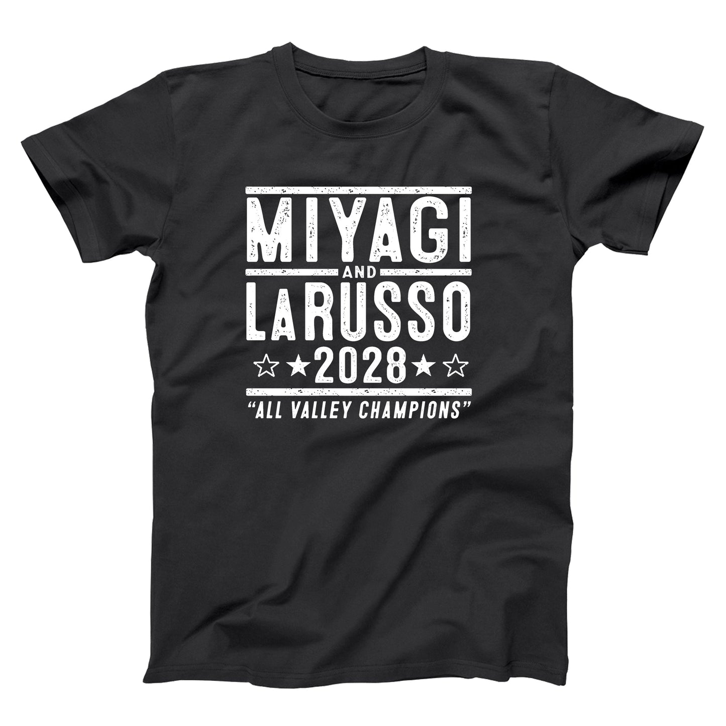 Miyagi And LaRusso 2028 Election - Donkey Tees T-shirt