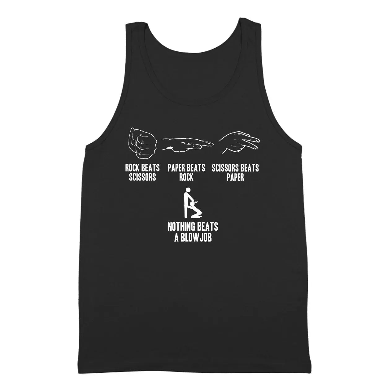 Rock Paper Sissors Blowjob - Donkey Tees T-shirt