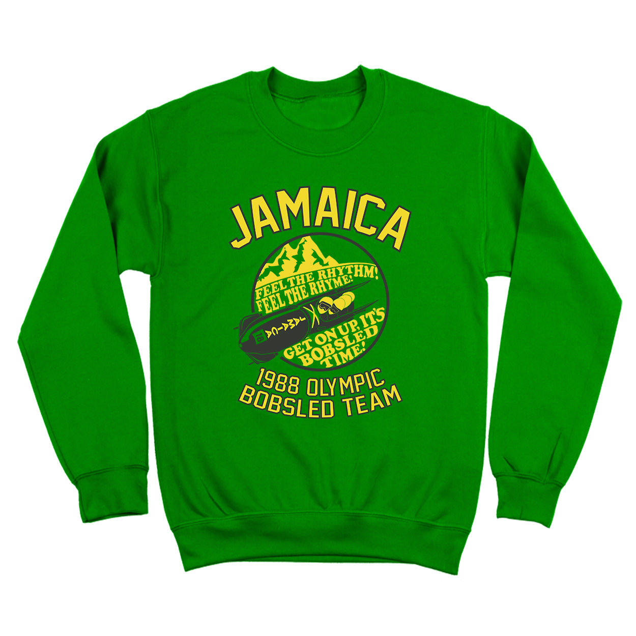 Jamaica 1988 Olympic Bobsled Team Tshirt - Donkey Tees