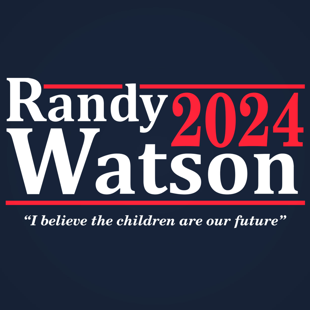 Randy Watson 2024 Election Tshirt - Donkey Tees