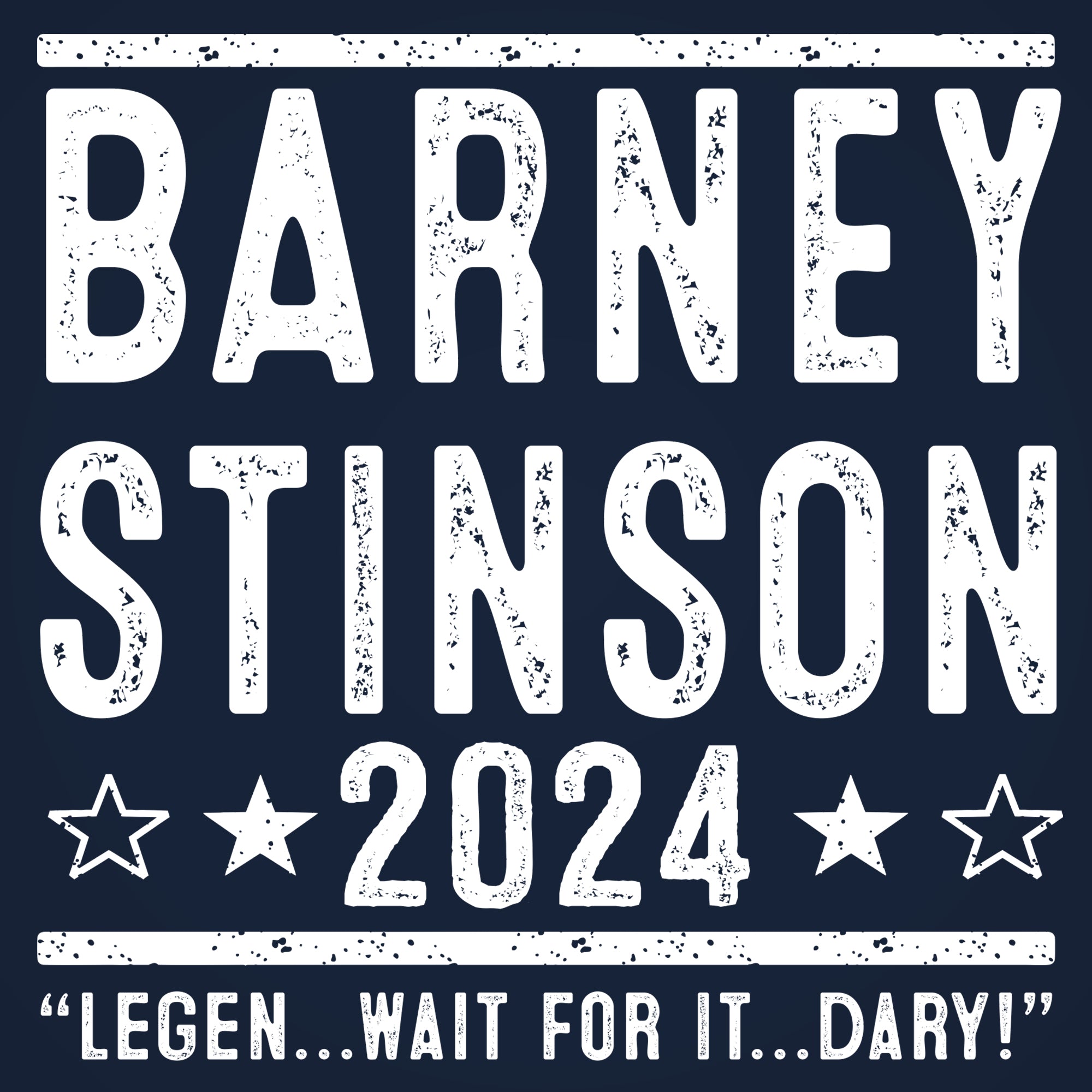 Barney Stinson 2024 Election Tshirt - Donkey Tees