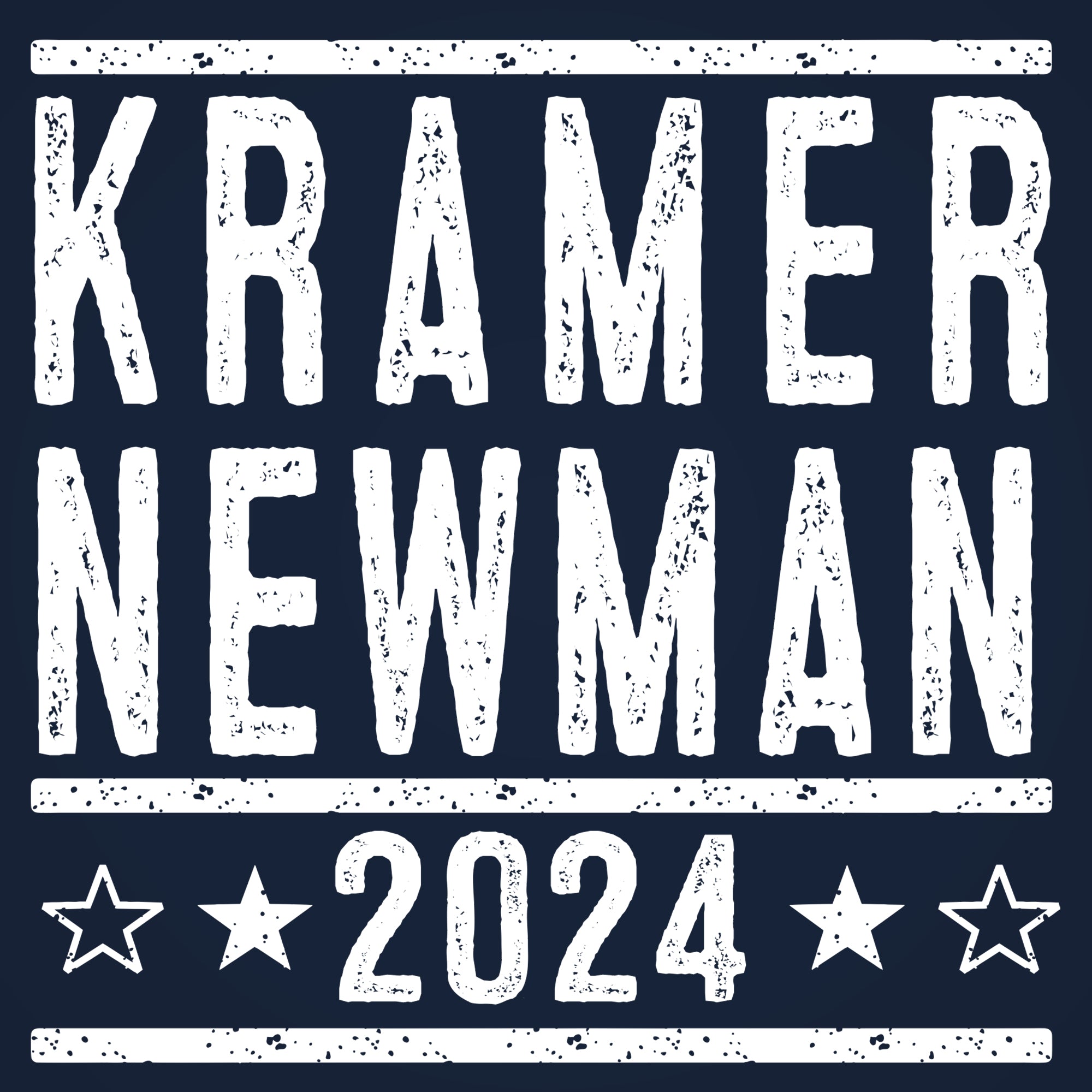 Kramer and Newman 2024 Election Tshirt - Donkey Tees