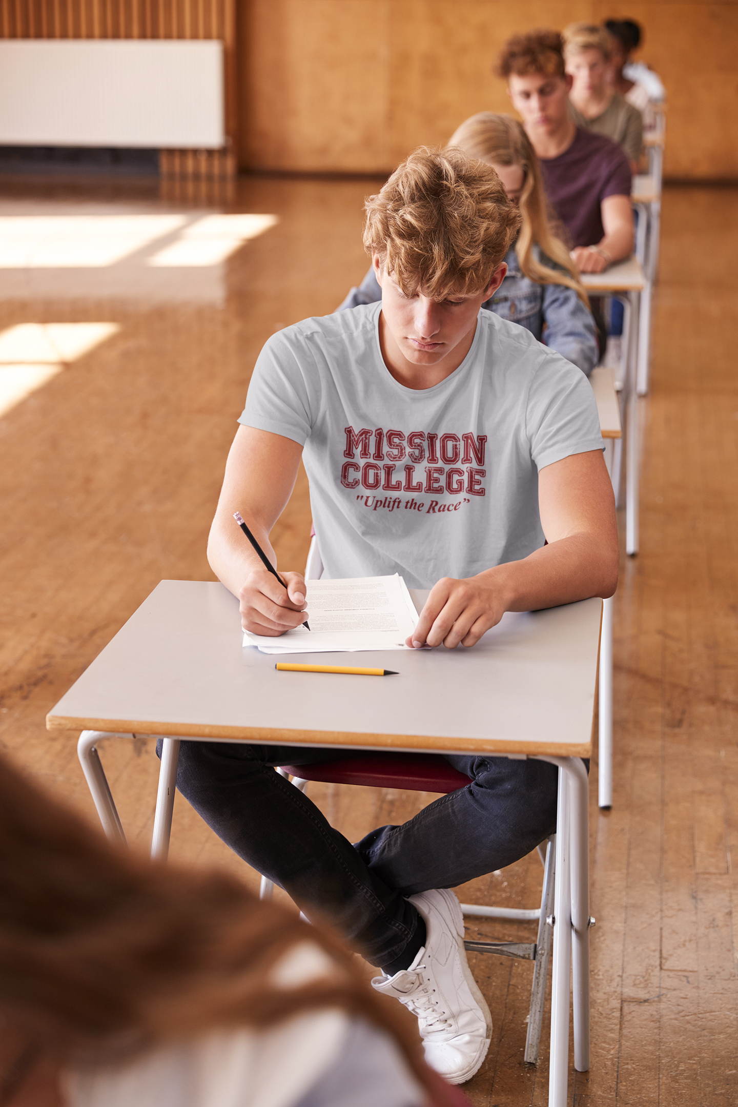 Mission College Maroon Tshirt - Donkey Tees