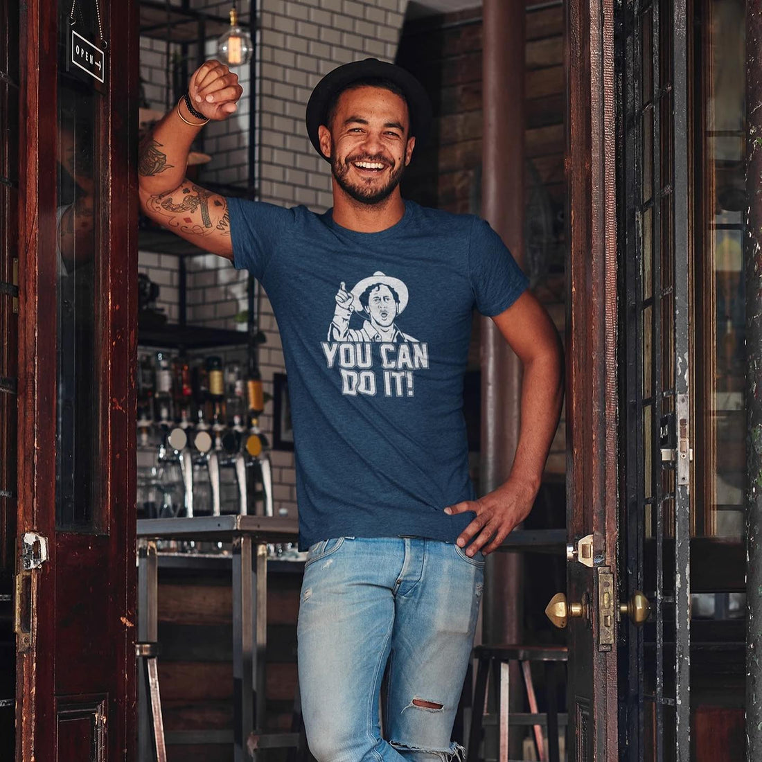 You can do it... you - Donkey Tees