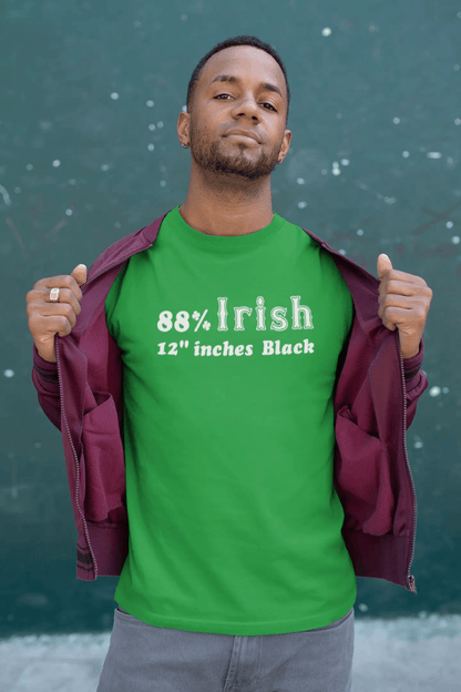 88 Irish 12 Inches Black - Donkey Tees T-shirt