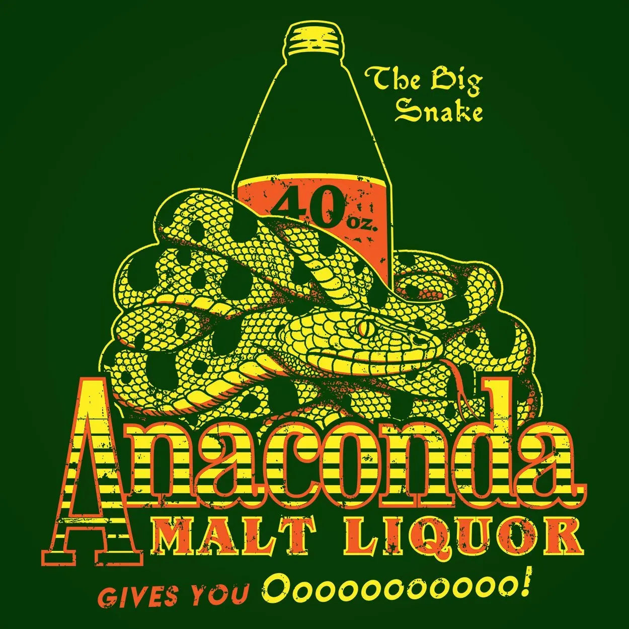 Anaconda Malt Liquor Tshirt - Donkey Tees