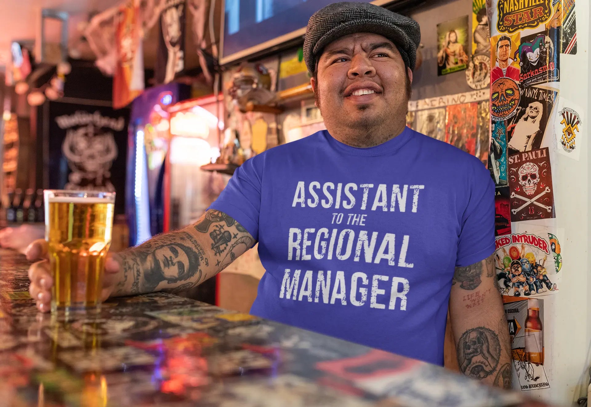 Assistant To The Regional Manager Tshirt - Donkey Tees