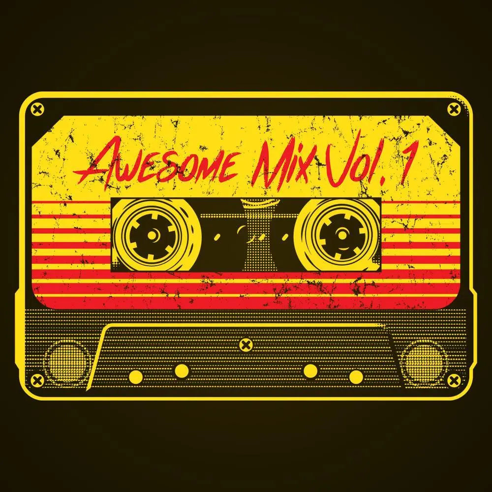 Awesome Mix Tape Vol 1 Tshirt - Donkey Tees