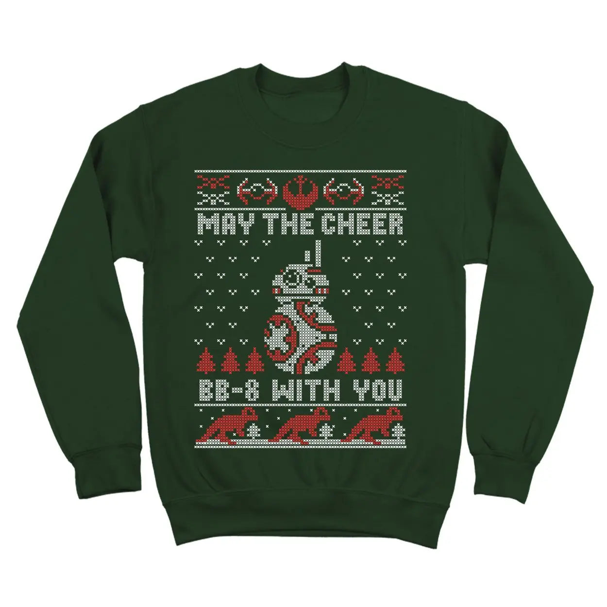 BB-8 Cheer Christmas Tshirt - Donkey Tees