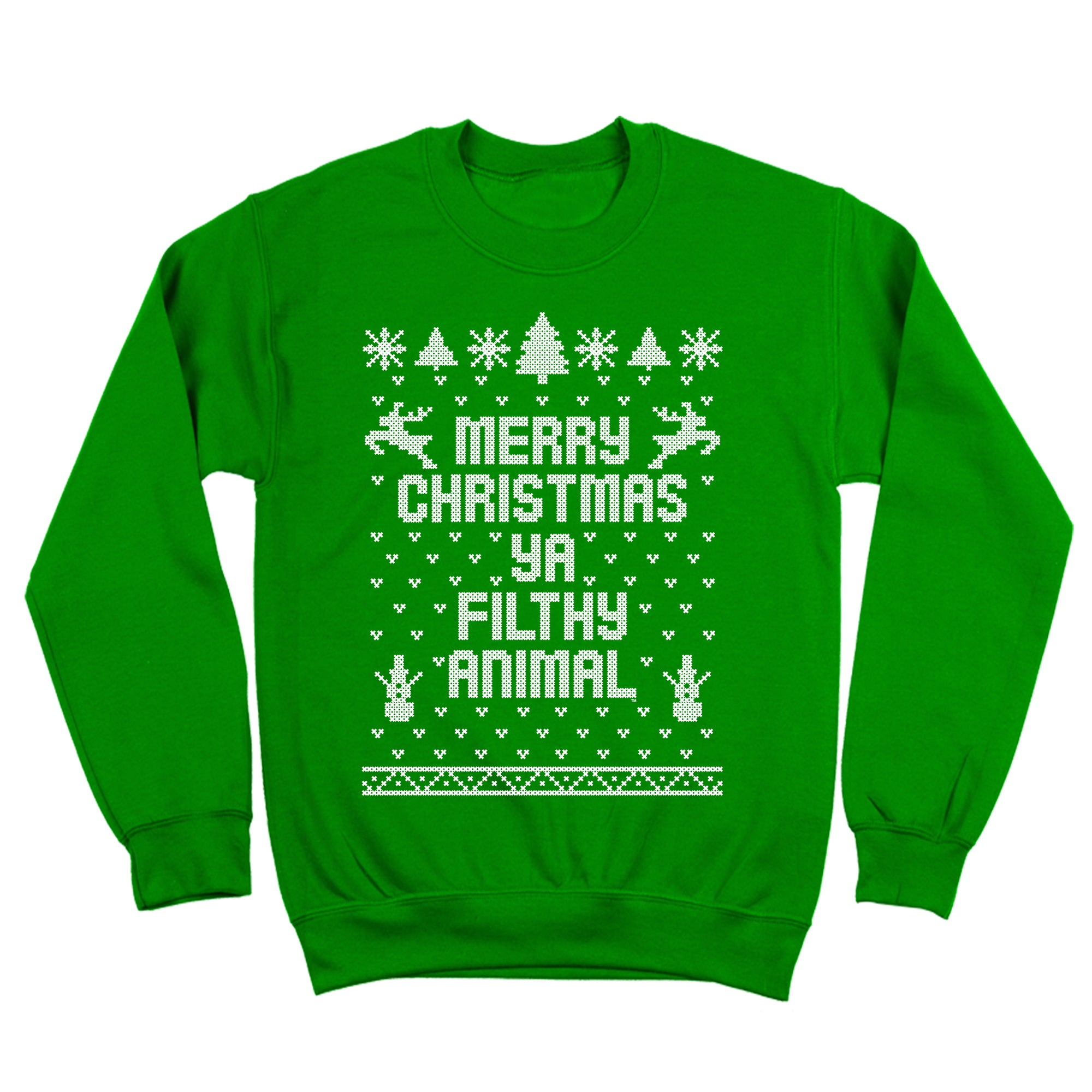 Merry Christmas Ya Filthy Animal Tshirt - Donkey Tees