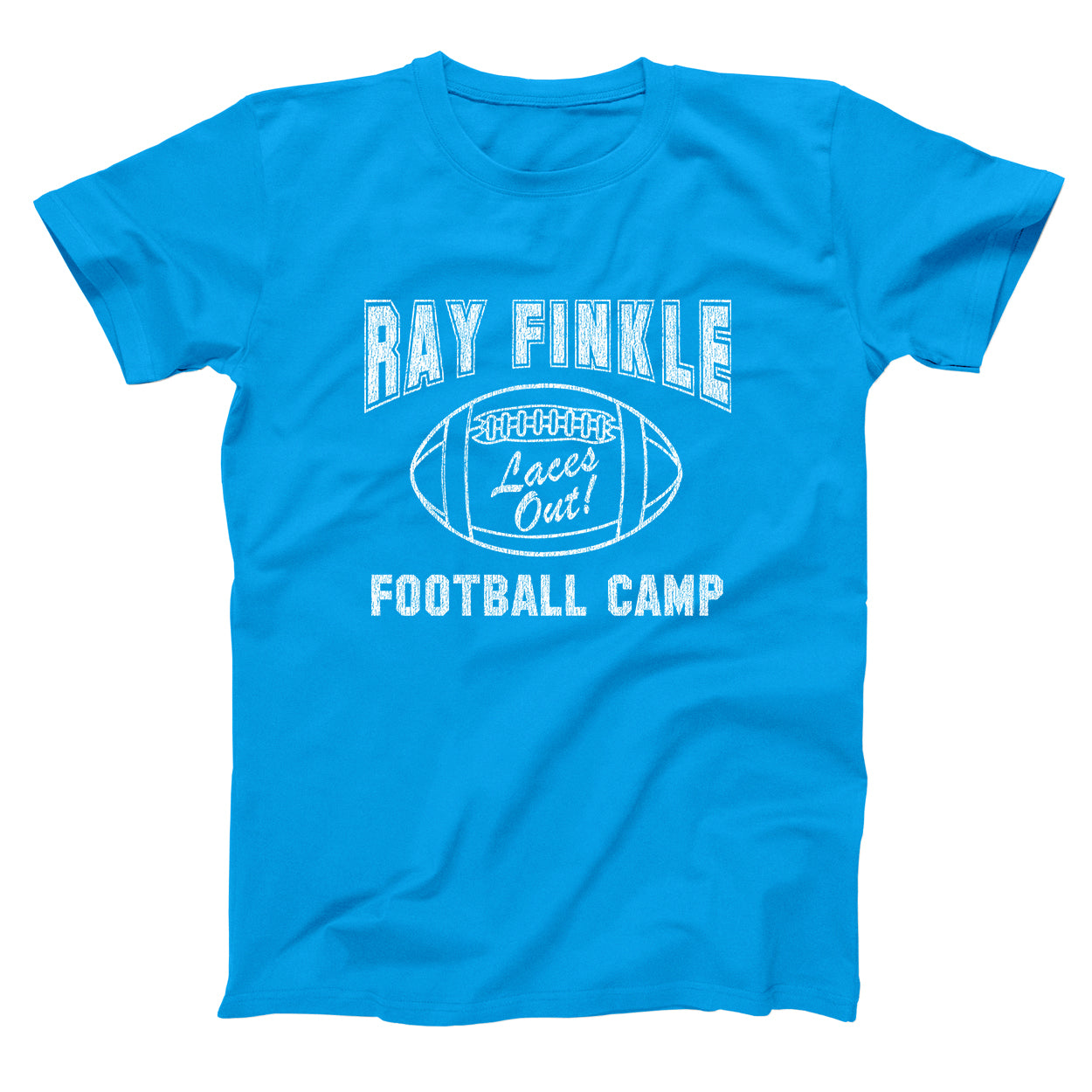 Ray Finkle Football Camp Laces Out Tshirt - Donkey Tees