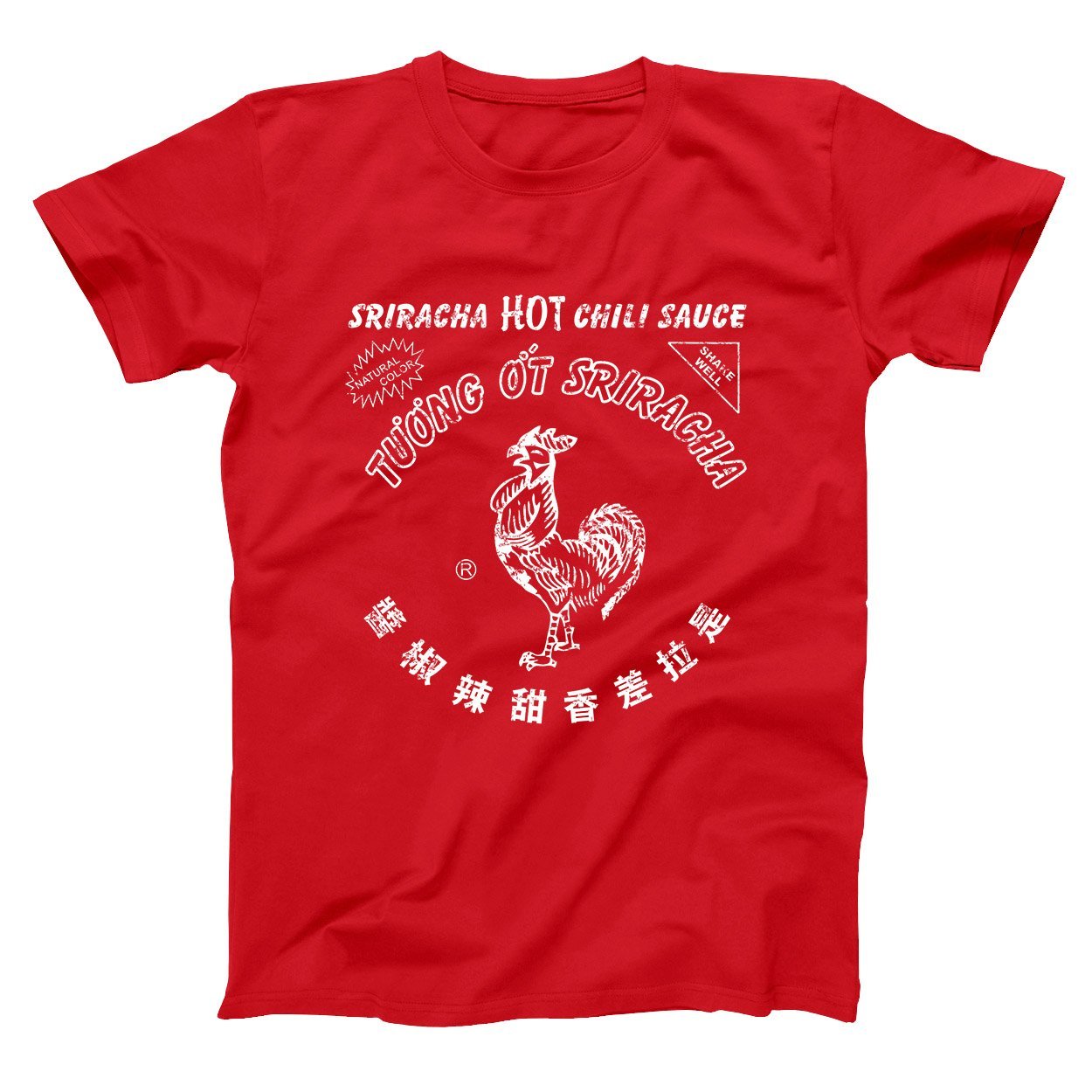 Sriracha Hot Sauce Tshirt - Donkey Tees