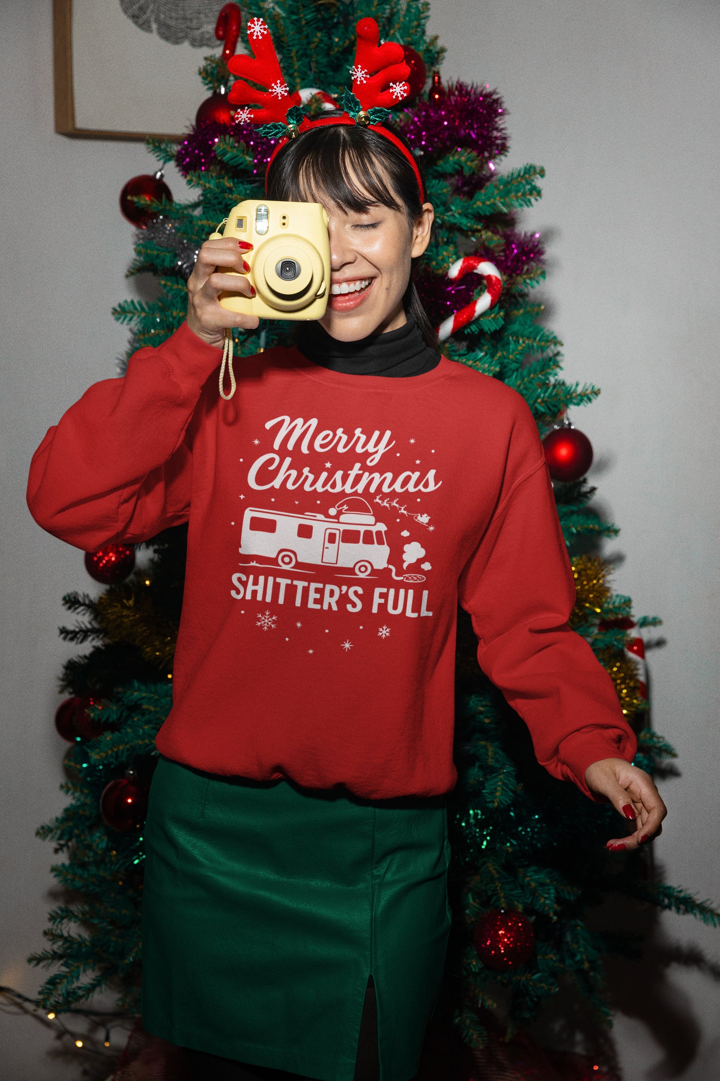 Camper Merry Christmas Shitter's Full