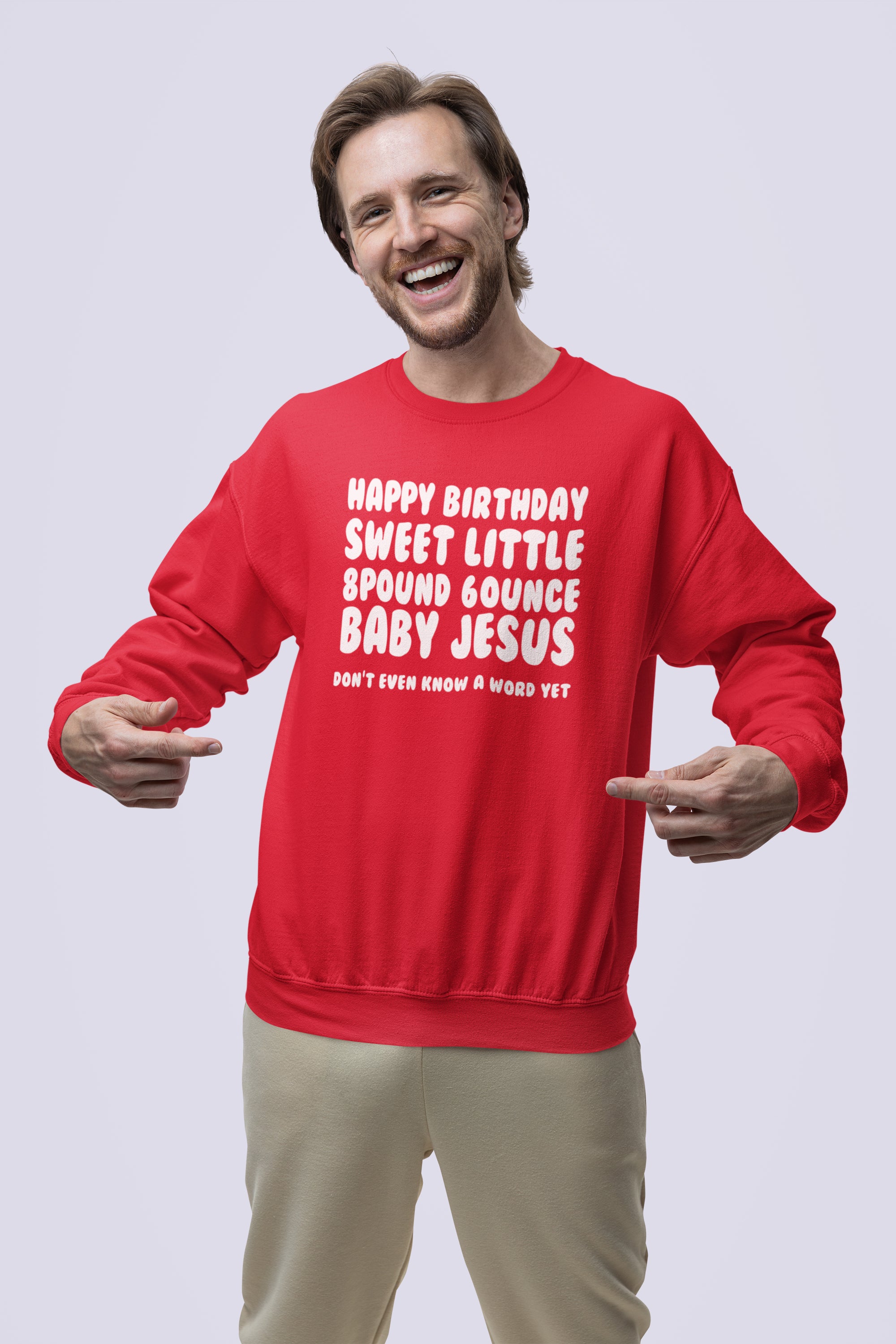 Happy Birthday Baby Jesus Tshirt - Donkey Tees