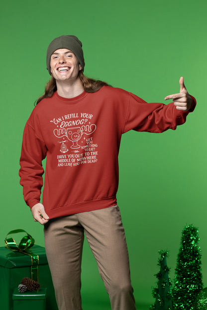 Can I Refill Your Eggnog? Moose Glass