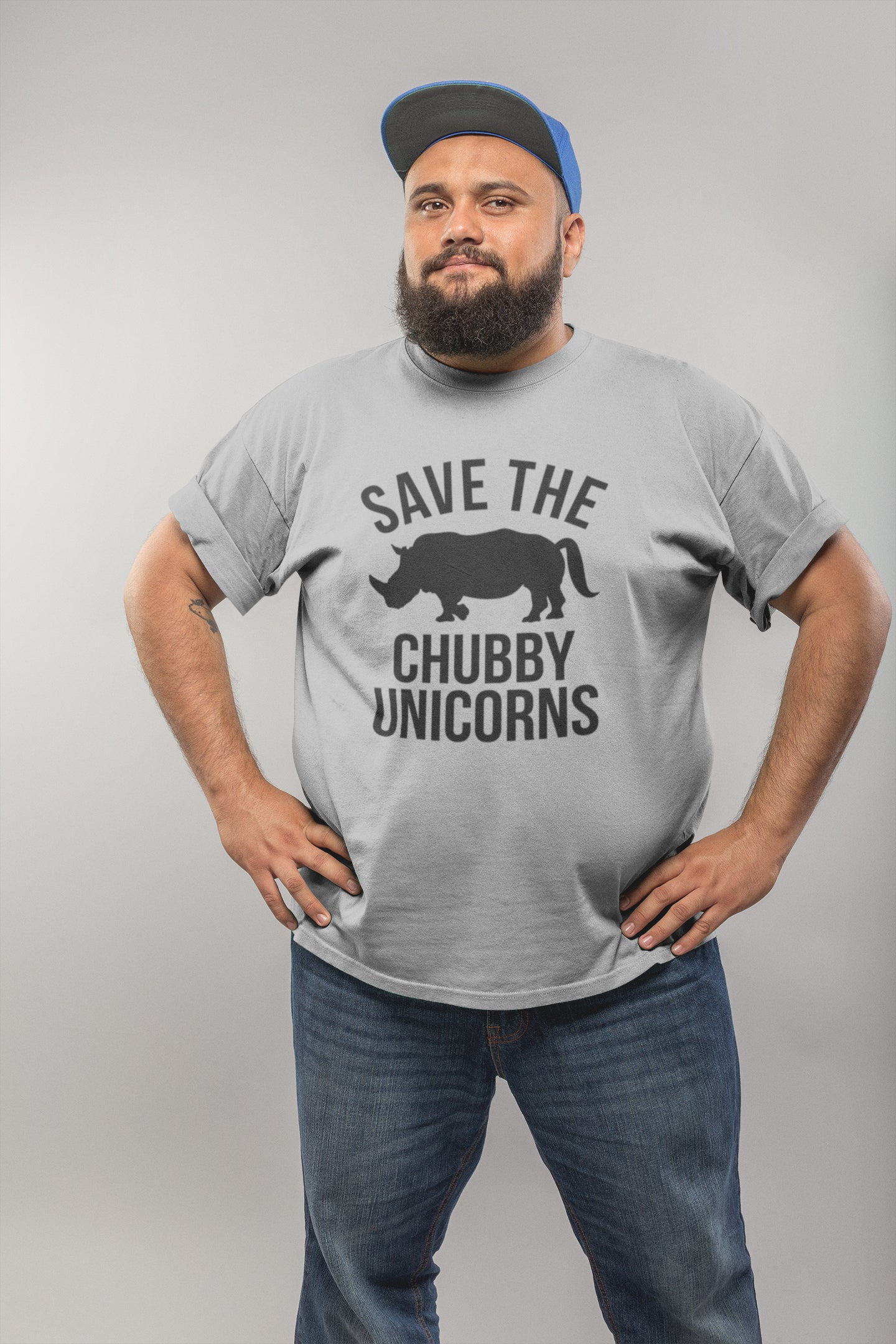 Chubby Unicorn Tshirt - Donkey Tees