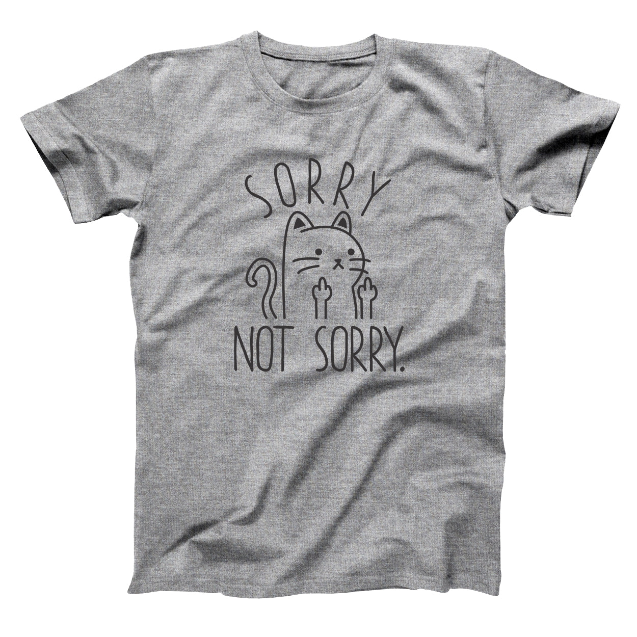Sorry Not Sorry Cat Tshirt - Donkey Tees