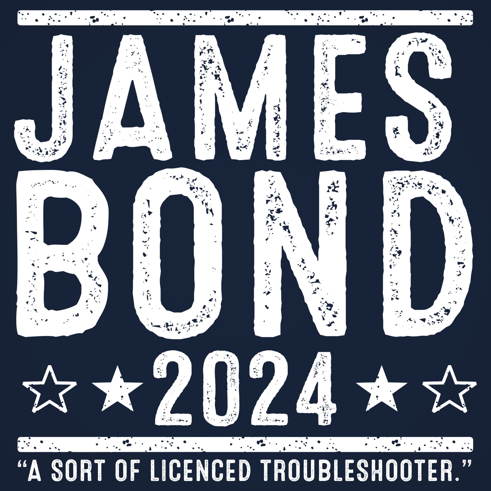 James Bond 2024 Election Tshirt - Donkey Tees