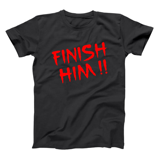 Finish Him Tshirt - Donkey Tees