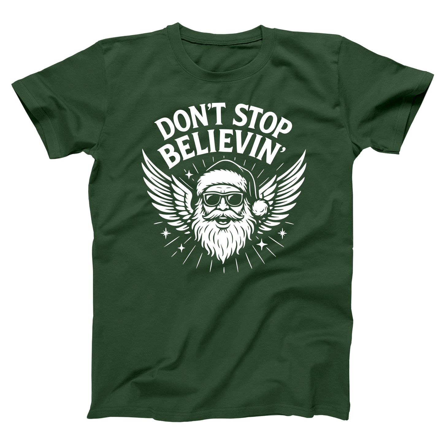 Dont Stop Belivin 70s Santa