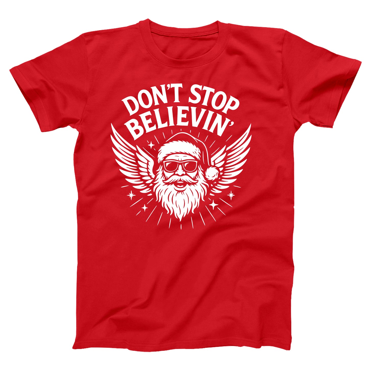 Dont Stop Belivin 70s Santa