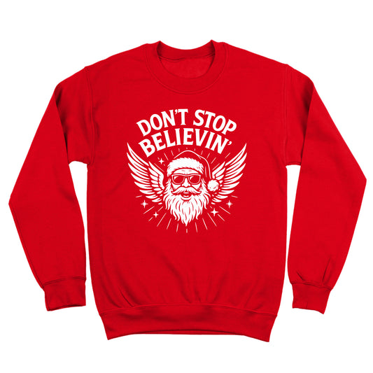 Dont Stop Belivin 70s Santa