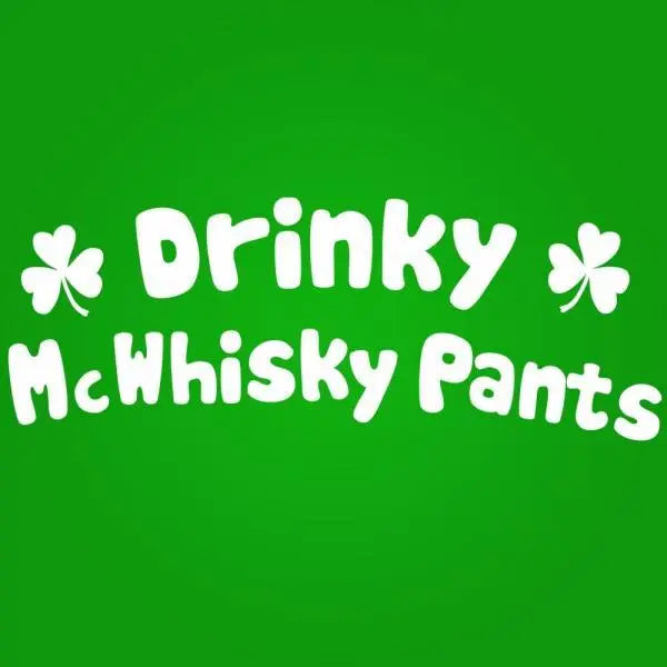 Drinky McWhisky Pants Tshirt - Donkey Tees