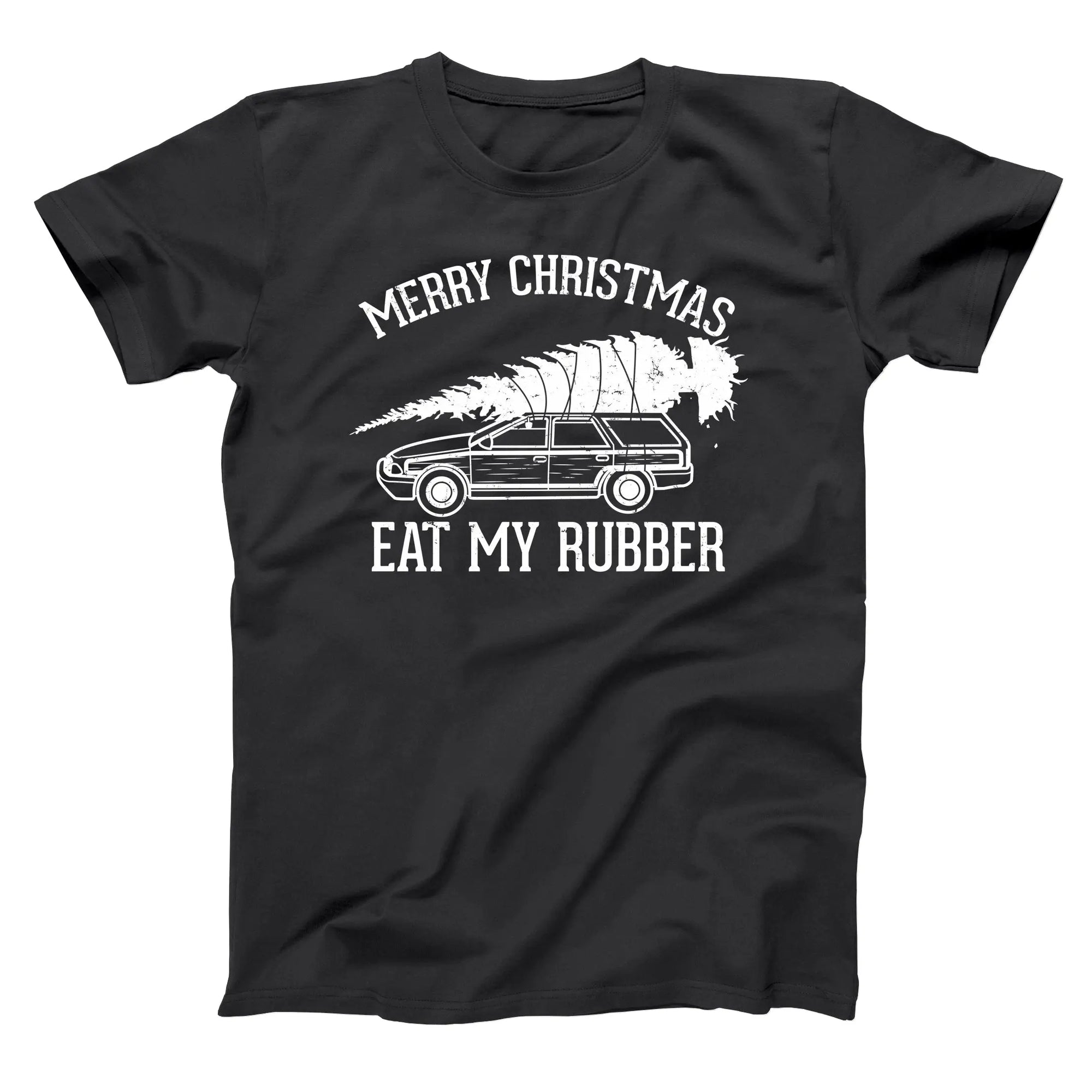 Eat My Rubber Merry Christmas Tshirt - Donkey Tees