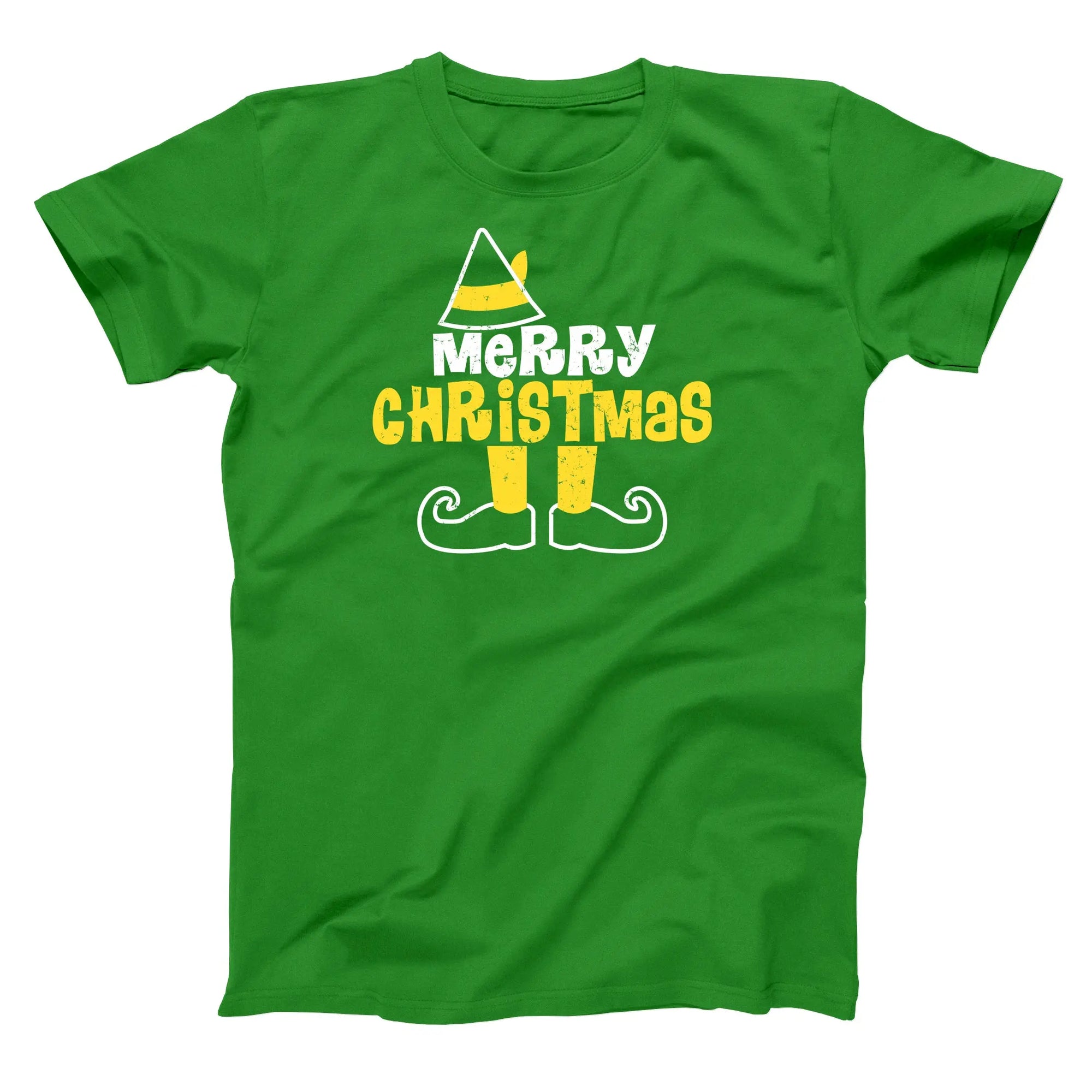Elf Legs Merry Christmas Tshirt - Donkey Tees