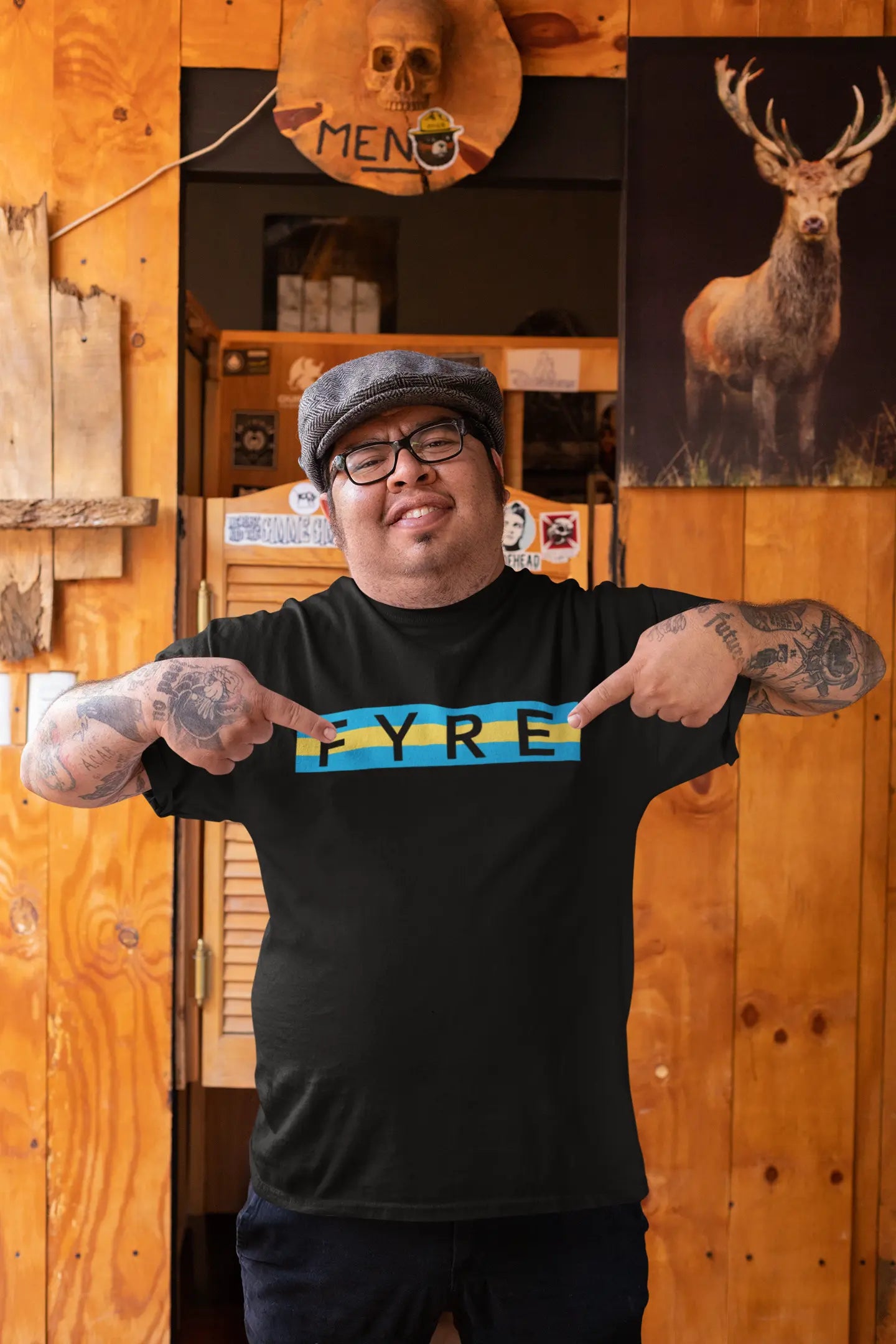 FYRE Bahamas Flag Festival Tshirt - Donkey Tees